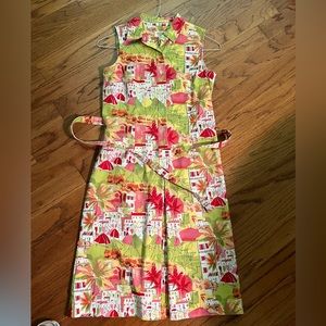 Vintage Talbots sleeveless dress